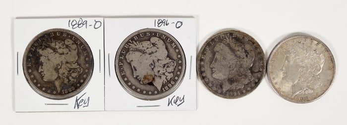 Morgan Dollars (4) [197839]