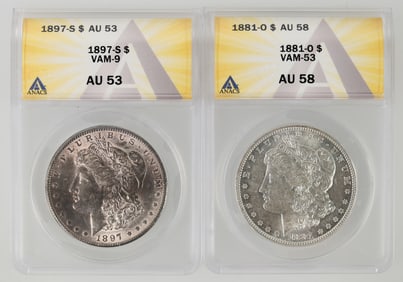 Morgan Dollars AU (2) [197764]