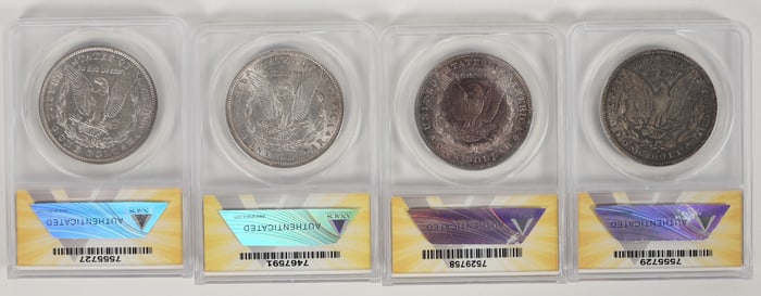 Morgan Dollars With Issues (4) [197755]