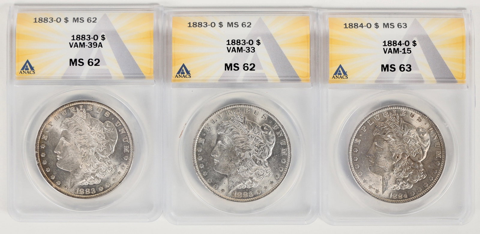 Morgan Dollars: New Orleans (3) [197745] (1 of 2)