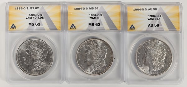 Morgan Dollars: New Orleans Trio (3) [197742]