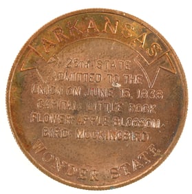 Arkansas Wonder State Medal [195698]