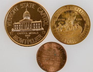 Vermont Medals, Set of 3 [195926]