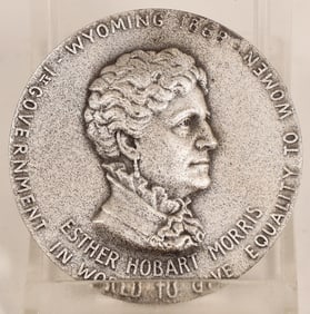Wyoming 75th Anniversary Silver Medal [177300]