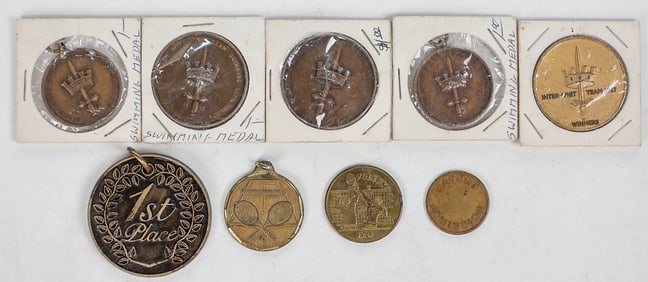 Misc. Sports Medals (9) [195753]