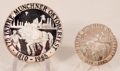 Oktoberfest 175th Anniversary Silver Medals [177305]