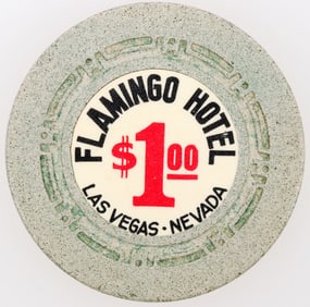Flamingo Hotel $1 Gaming Chip: Early! [196462]