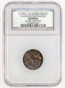 Mandolin Club Saloon Token [197159]