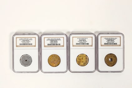 Uncirculated Arizona Tokens (4) [197325]