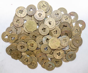 Lafayette Hall/ Ron Lerch Token Hoard (about 120) [195182]