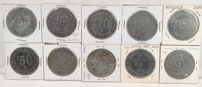 Spiegel's Dept. Store Tokens, 10 [196281]