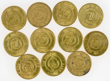 AATA Transit Tokens (11) [196545]