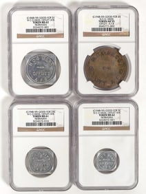 N.C.O. Mess Offutt AFB Tokens (4) [197131]