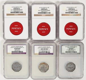 Pepeta's Saloon Graded Tokens (6) [197118]