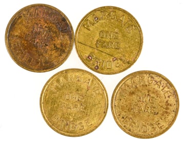Margate Bridge Tokens, Set of 4 [196547]