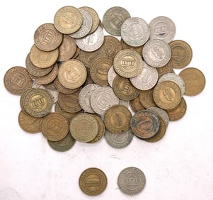 SEPTA Transit Tokens, Approx. 68ct [196557]