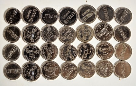 UTMB Parking Tokens, Approx. 27ct [196561]