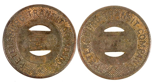 Petersburg Bus Tokens (2) [196544]