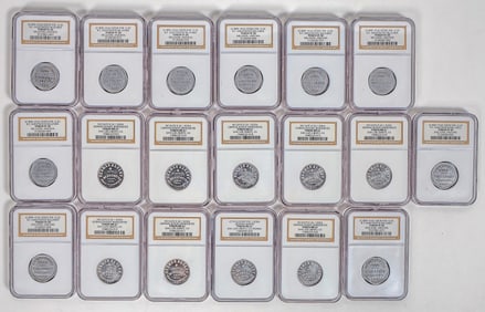 Dealer Lot: 20 NGC Graded Tokens [197122]
