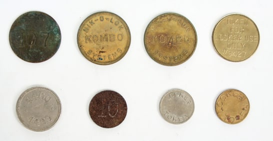 Locker Tokens (8) [195813]