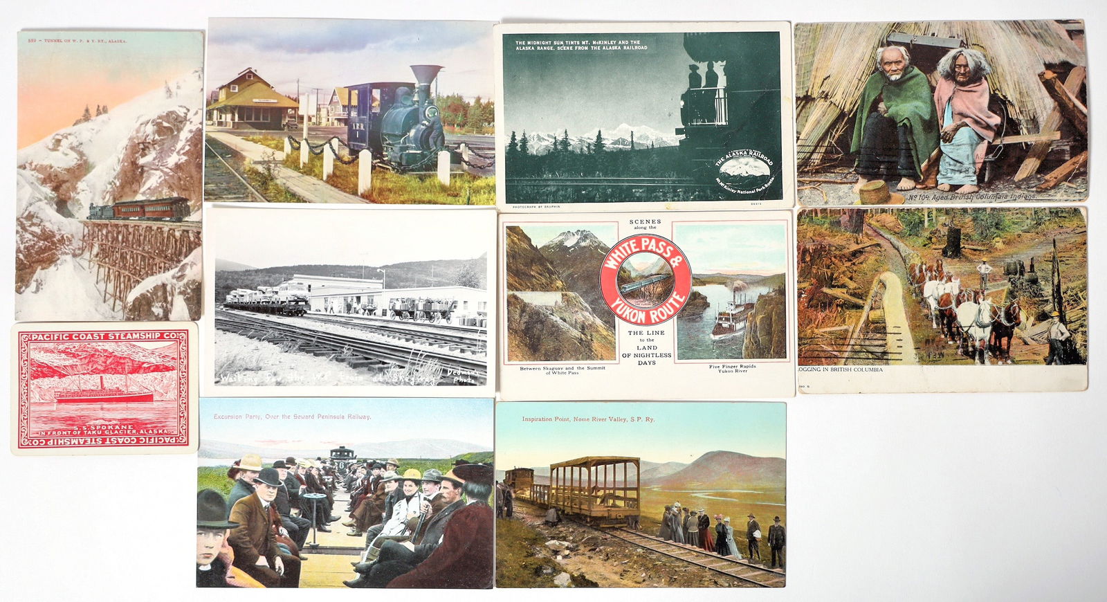 Alaska Postcard Collection (10) [199220]