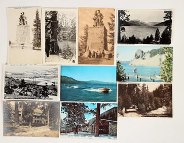 Lake Tahoe and Donner Postcards (9) [199217]