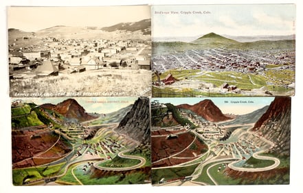 Cripple Creek Colorado Postcards. [199099]