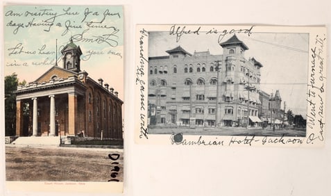 Jackson County Postcards ; Jackson; Buildings (2) [187700]