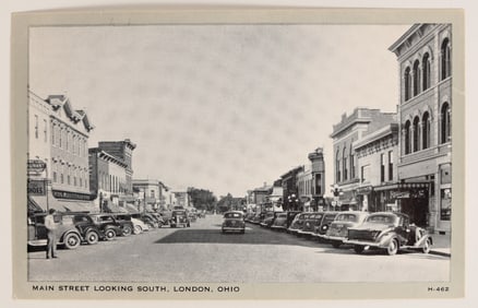 Madison County Postcard; London; Street Scene 1 [187805]