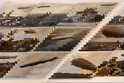 Zeppelin Postcards (8) [199700]