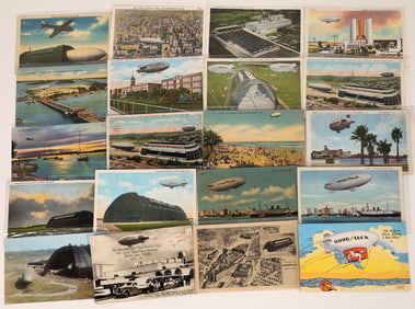Goodyear Blimp Postcards (20) [199703]