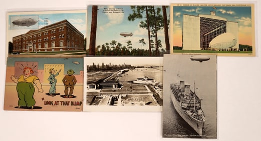 Various U.S. Blimp Postcards [199706]
