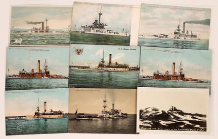 Postcards Featuring U.S. Monitor Warships [199690]