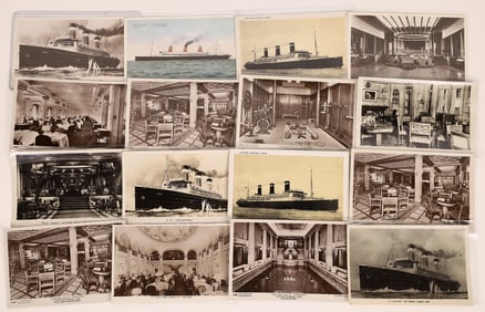 S.S. Leviathan Ocean Liner RPC's [199692]