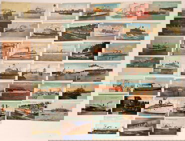 Steamship Postcards ~ 39 [199687]