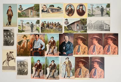 Famous Wild West Personalities Postcards [183947]