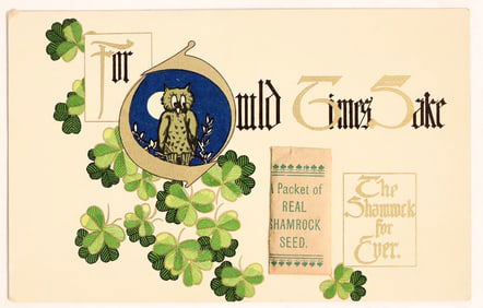 Postcard - St. Patrick's Real Shamrock Seed, c1910s [188589]