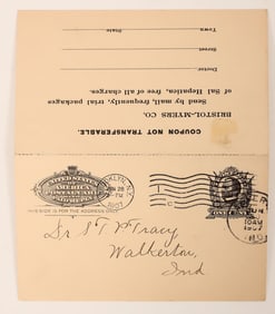 Postcards - Reply Card Pair, c1907 [188714]