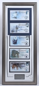 Arctic Animal First Day Covers, Framed [196406]