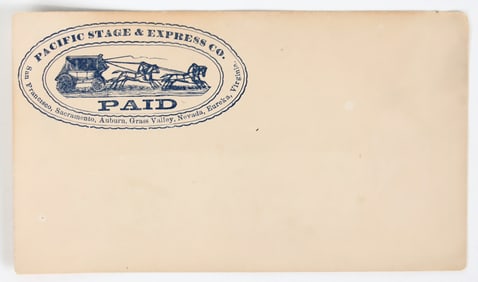Unused Pacific Stage & Express Co. Cover [195603]