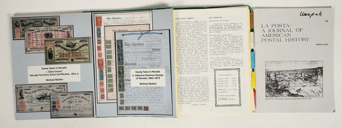 Nevada Postal History Ref. Books, 1995-2020 (4) [198822]