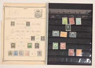 Postage Stamps - Haiti (33), c1887-98 [190829]