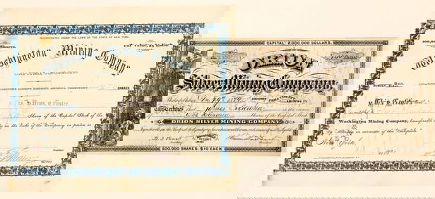Pair of Arizona Mining Stocks [191402]