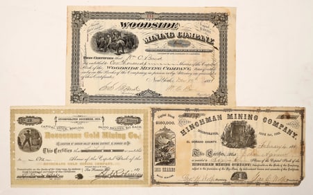 El Dorado County Mining Stocks Group [191441]