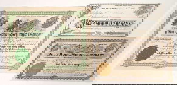 Southern California Desert Mining Stock Trio [192455]