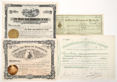 California Mining Stocks Group [191374]