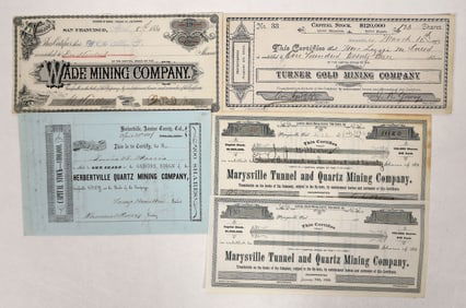 CA Mining Stocks Group, Gold Rush onward [191916]