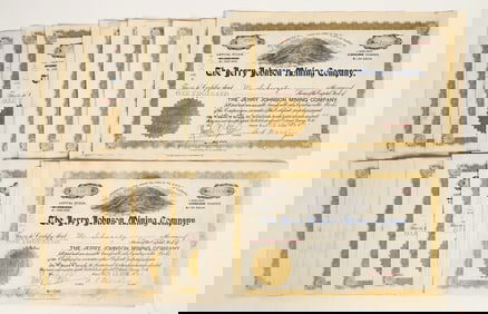 Jerry Johnson MC Issued Stocks (~20) [199428]