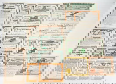 Colorado Mining Stocks & Bonds [194436]