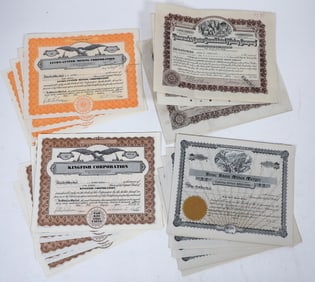 Mix of Idaho Mining Stocks, 1913-1959 [195070]